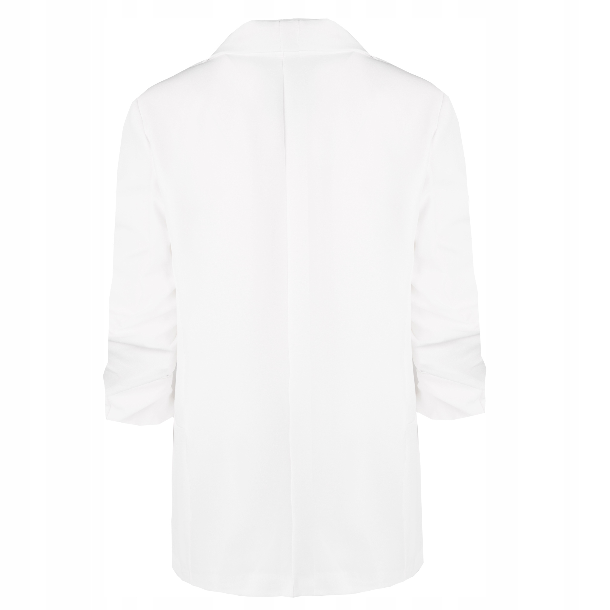 NOWOCZESNA DAMSKA MARYNARKA ŻAKIET CASUAL BIAŁA Marka bez marki