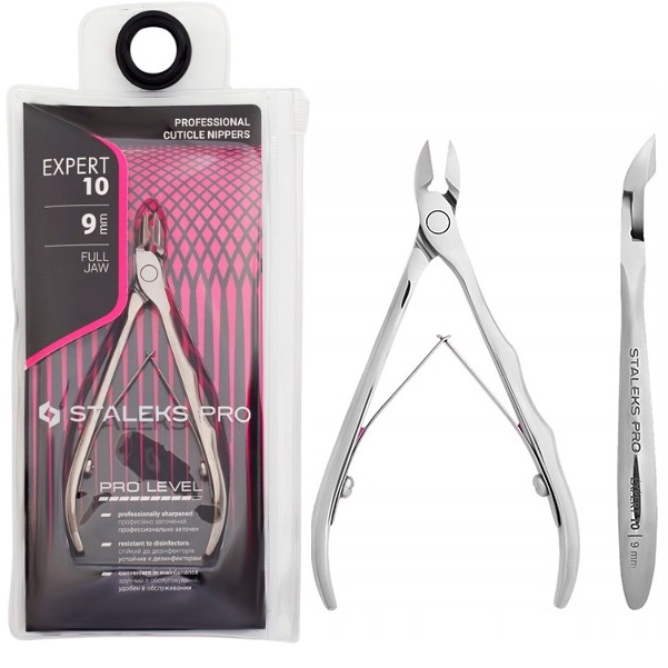 Staleks Profesionální Vykrajovací Kleště Na Nehtovou Kůžičku Expert 9 mm NE-10-9