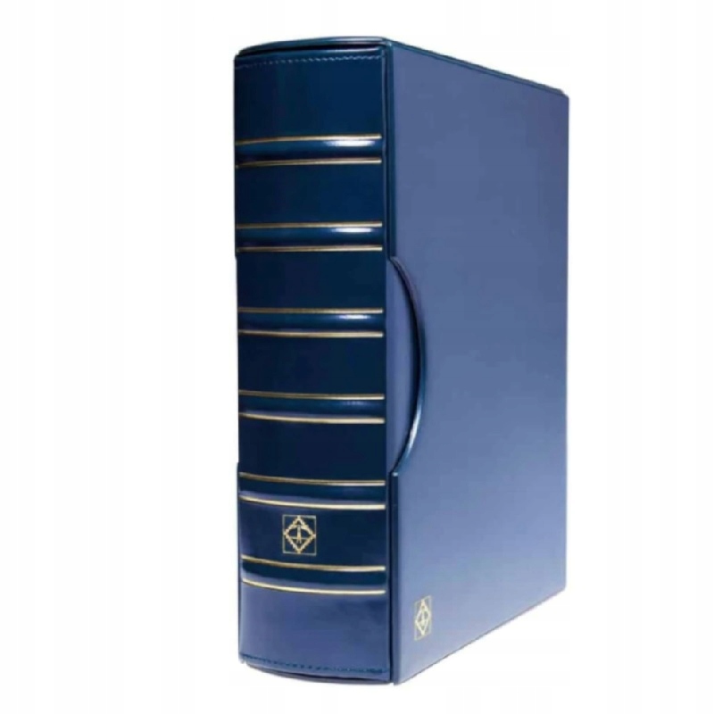 Album monety banknoty Grande Gigant etui granatowy