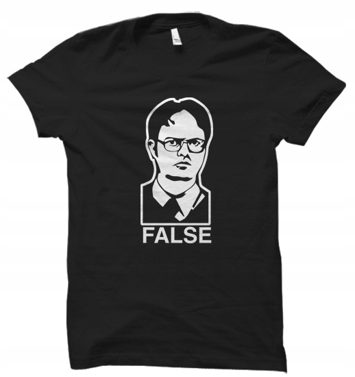 

The Office False dwight t-shirt koszulka damska