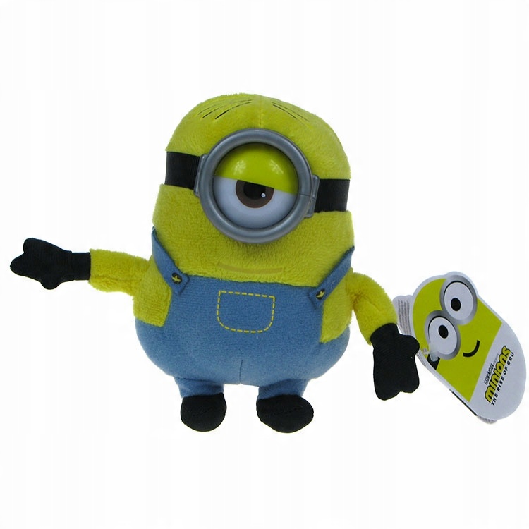 

Minionki Wejście Gru Maskotka Minionek Stuart 13cm