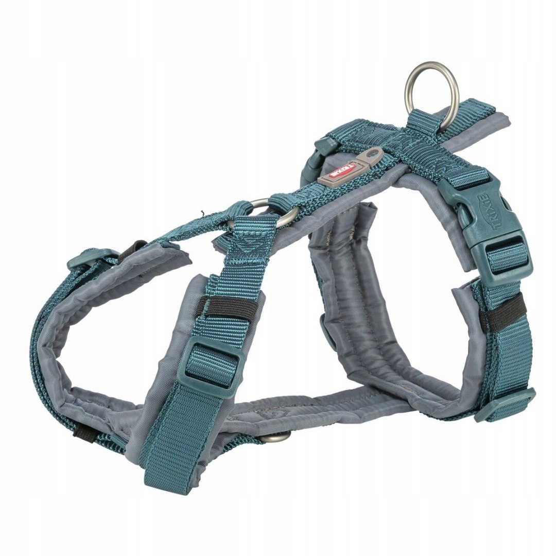 Trixie Premium Trekking Postroj pro psy Modrý Grafit S/m