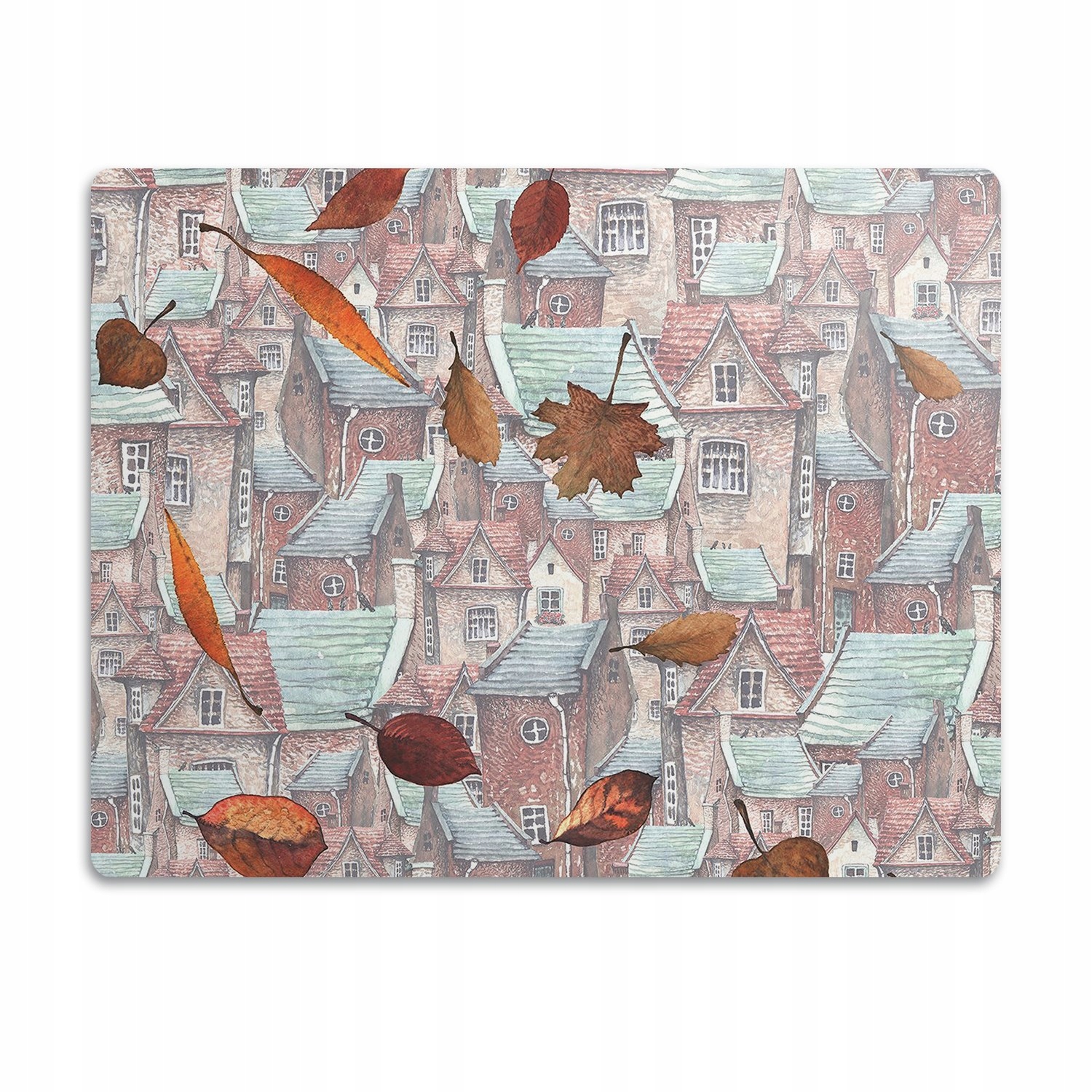 Levně Podložka pro psa pod misku Město na podzim 60x40