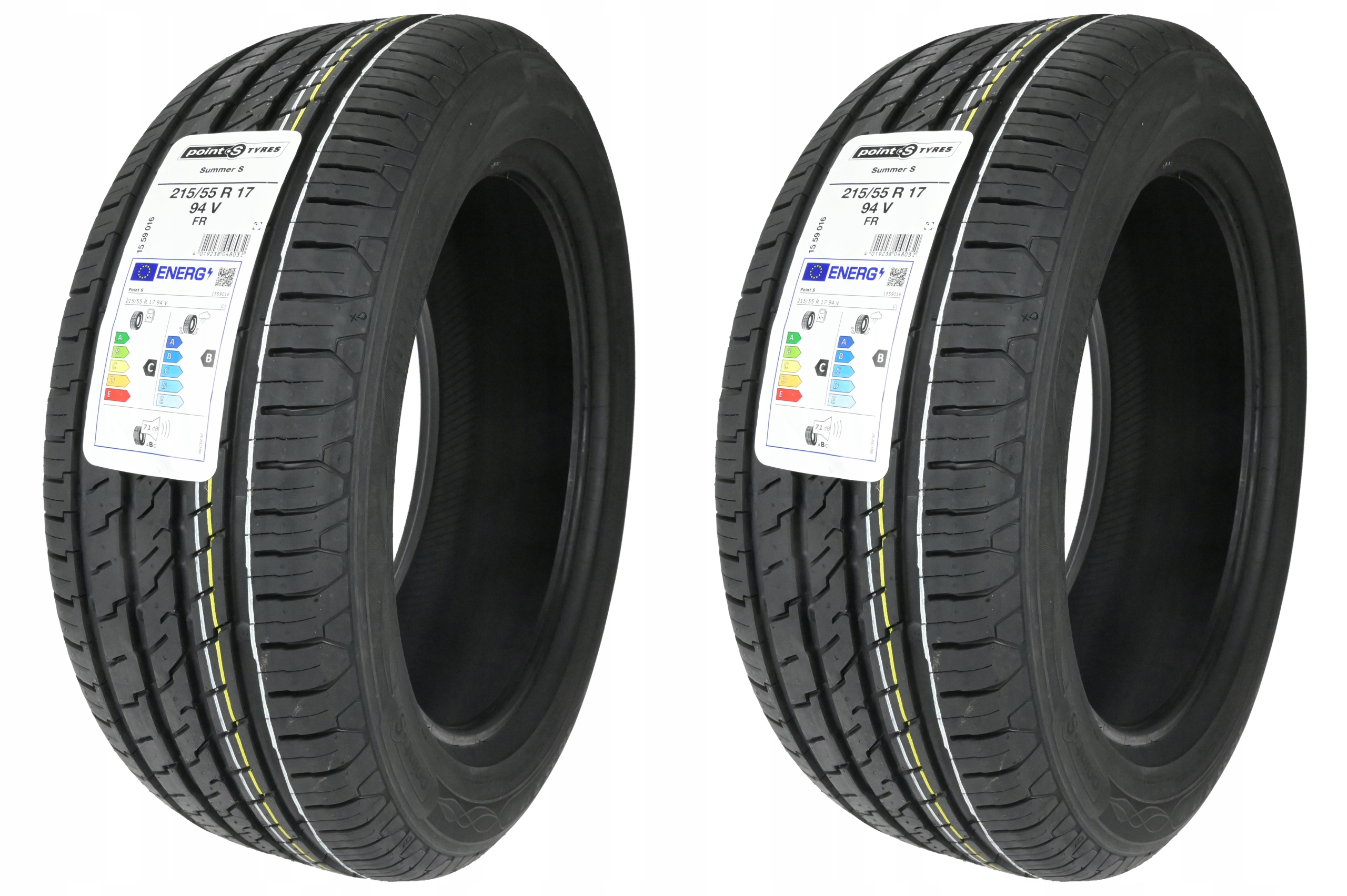 

2 x 215/55R17 94V Fr Summer S Point S Lato