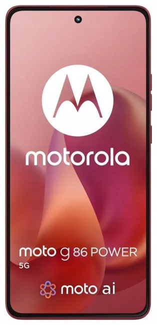 Smartfón Motorola moto G86 power 5G 8/512GB 120Hz Červený Chrysanthemum