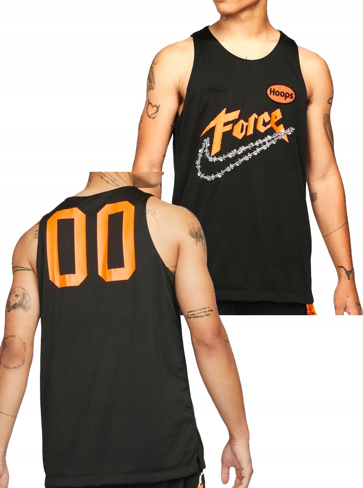 Tričko Basketbal Nike Force Hoops DH6755352 L