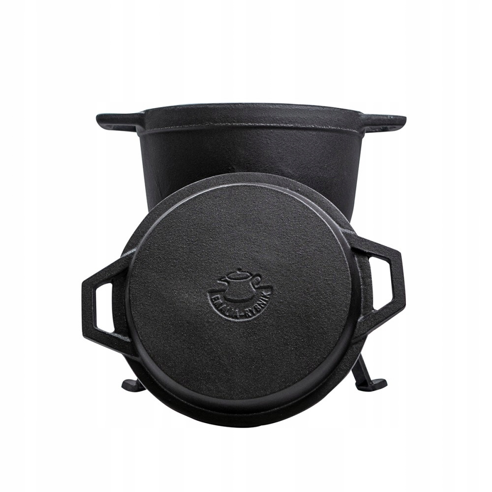 

Kociołek żeliwny patelnia grillowa 8L 3136