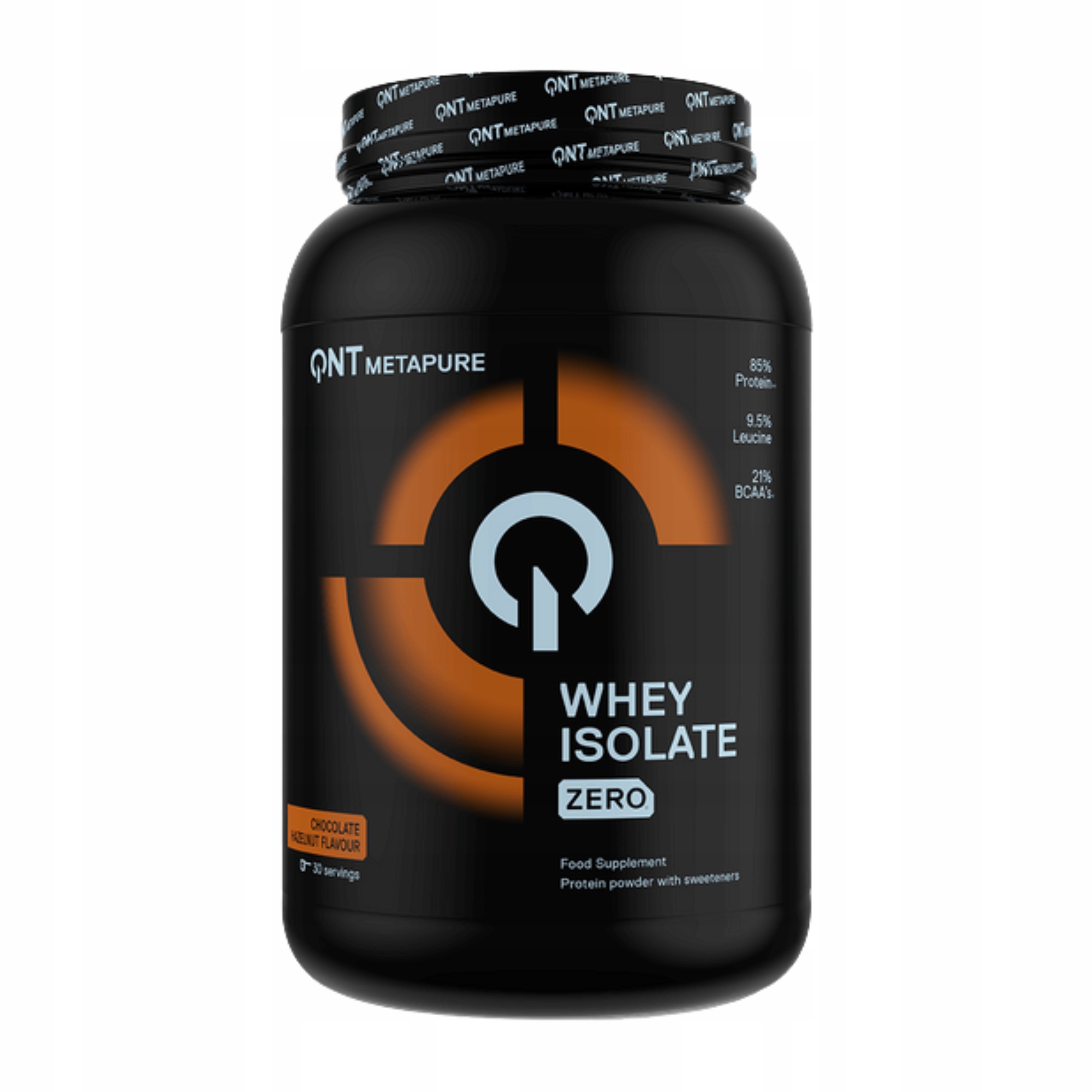 Proteinový izolát syrovátky Zero Carb Svalová hmota Metapure Qnt 908 g Čokoláda