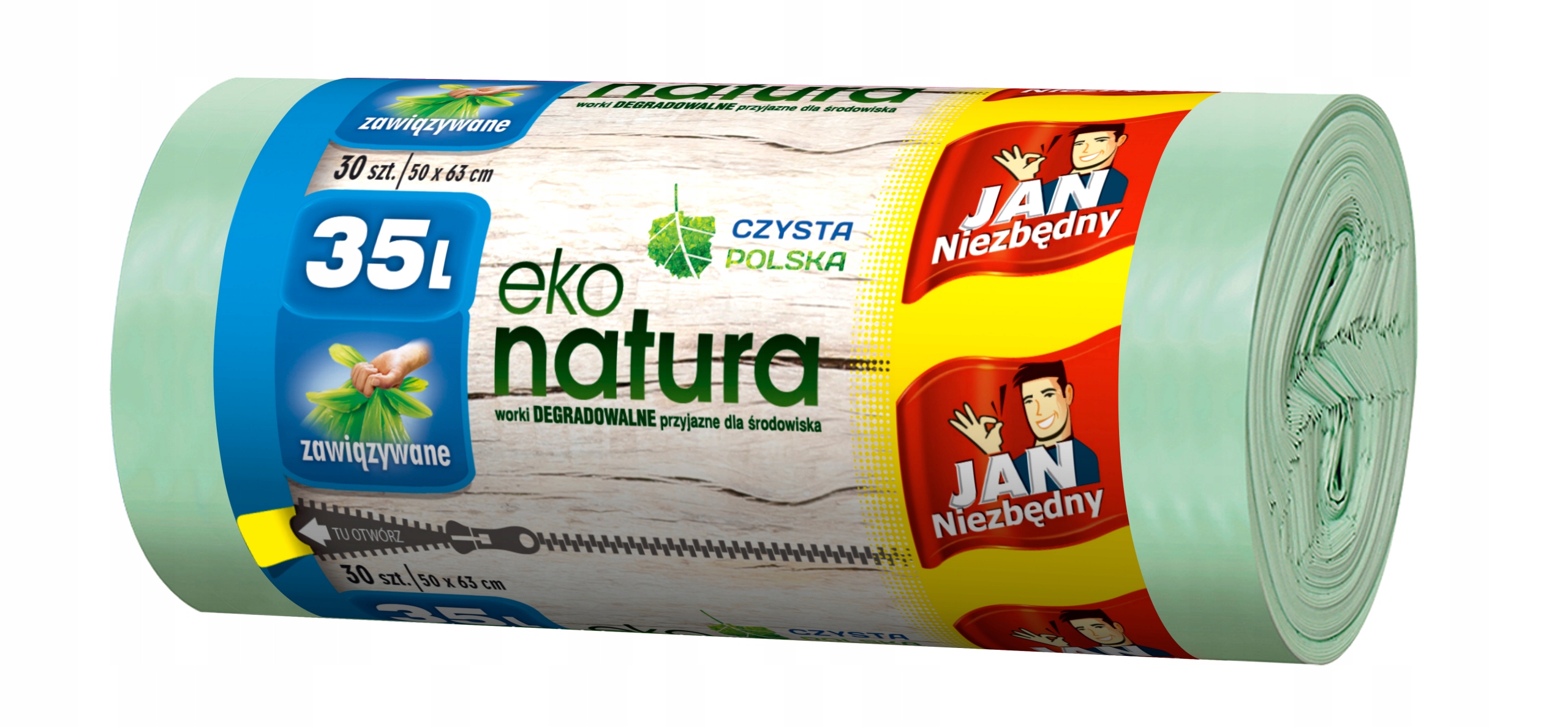 

Jan Niezbędny Worki na śmieci Eko Natura 35l 30szt
