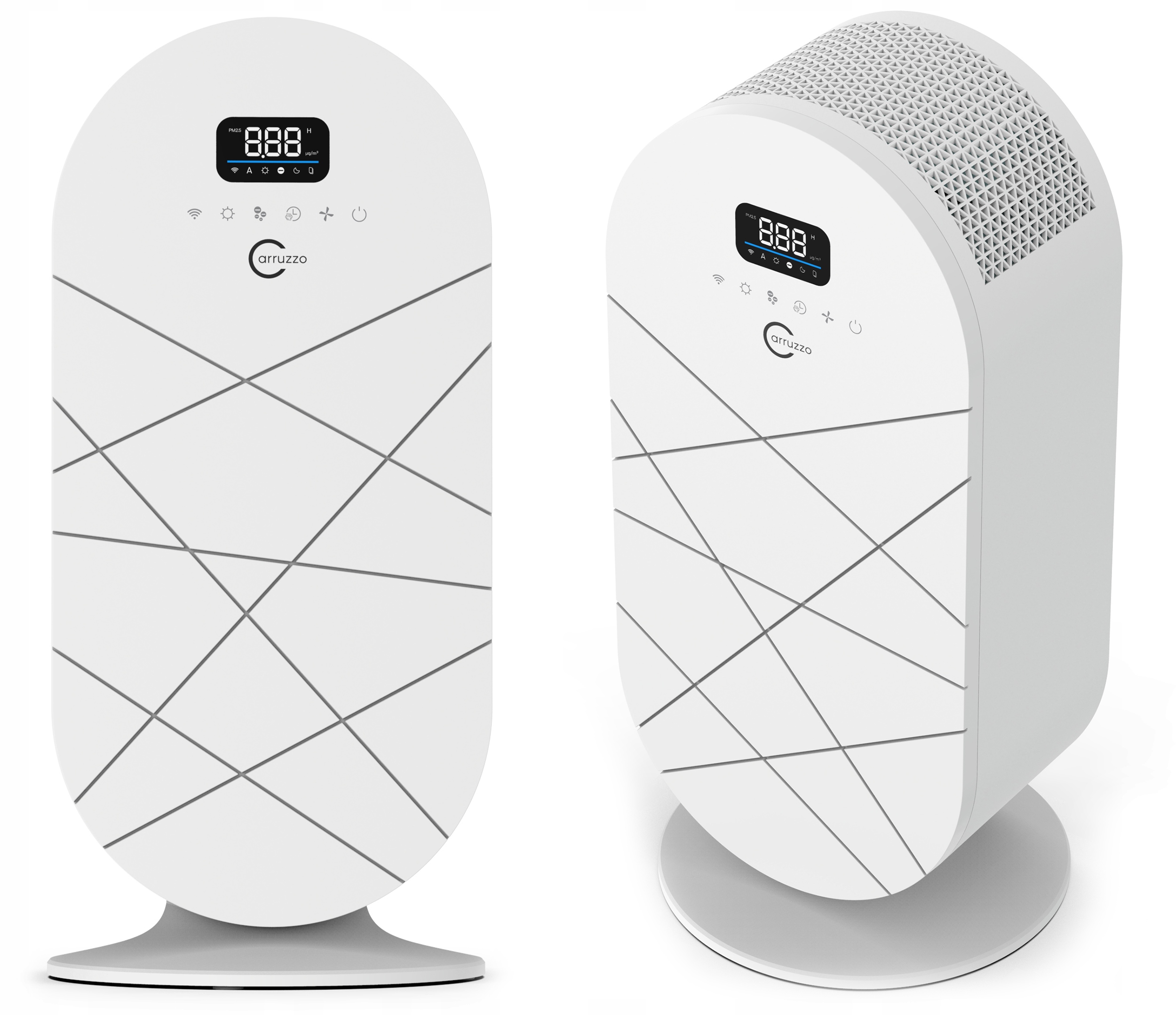 OCZYSZCZACZ POWIETRZA JONIZATOR HEPA13 WIFI Aplikacja STERYLIZACJA UV Tryby pracy jonizacja wielostopniowe oczyszczanie