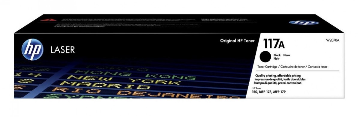 Toner HP 117A czarny W2070A