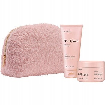 Pupa Sada mléka a cukru Rice Milk and Sugar Teddyland Kit 2 dárková sada