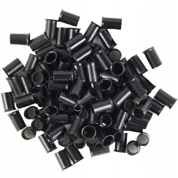 TULEJKI DO PRZEDŁUŻANIA WŁOSÓW NA PASEMKA ZACISKI NAJWIĘCEJ KOLORÓW 100 SZT