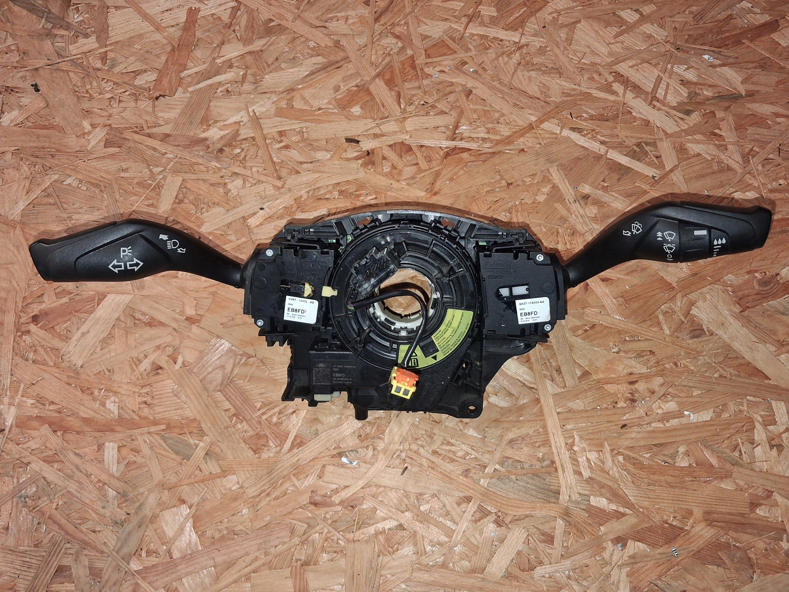 steering wheel levers and controls control ring FORD TRANSIT CONNECT LIFT KT1T-3F944-AB