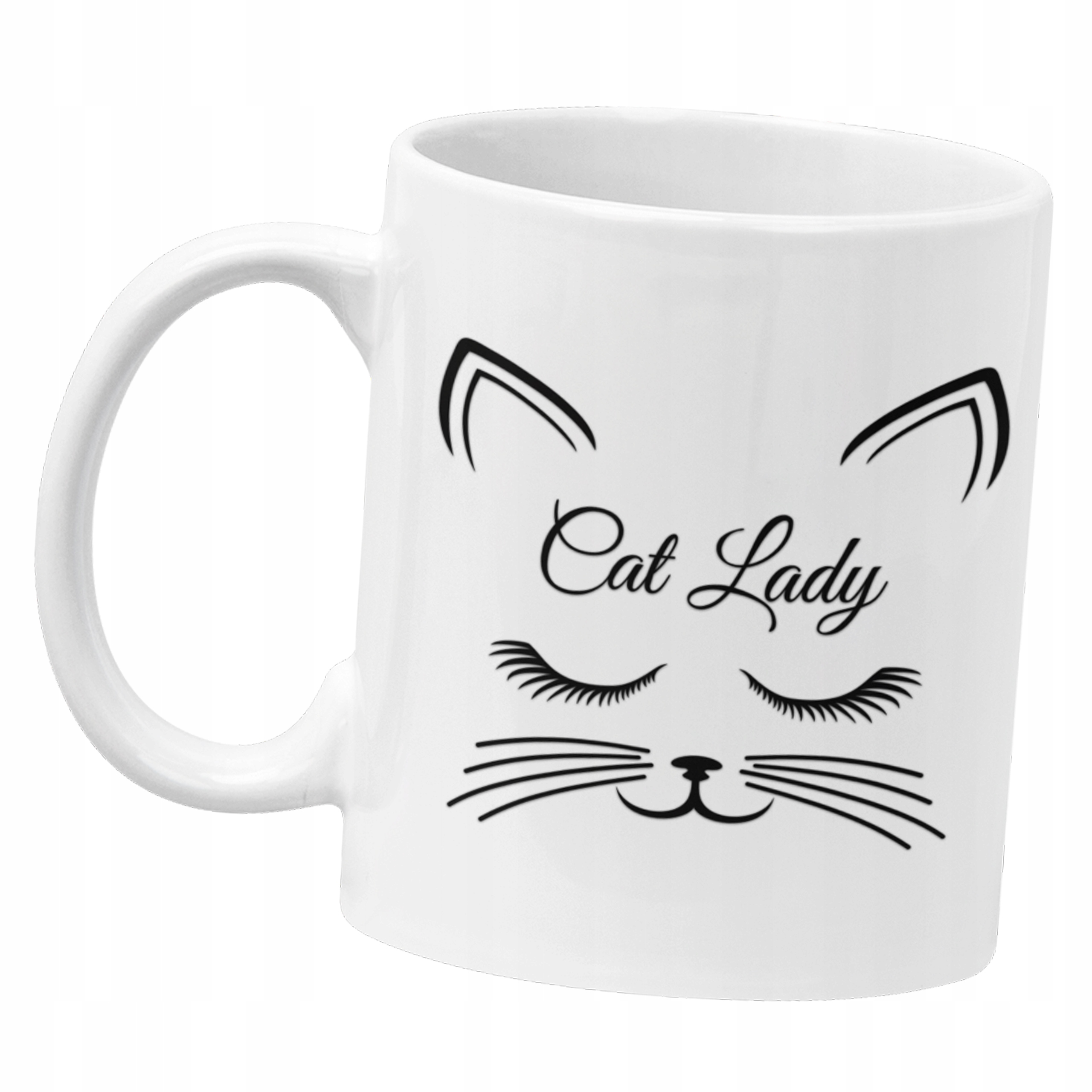 

Kubek Cat Lady z kotem kotami pomysł