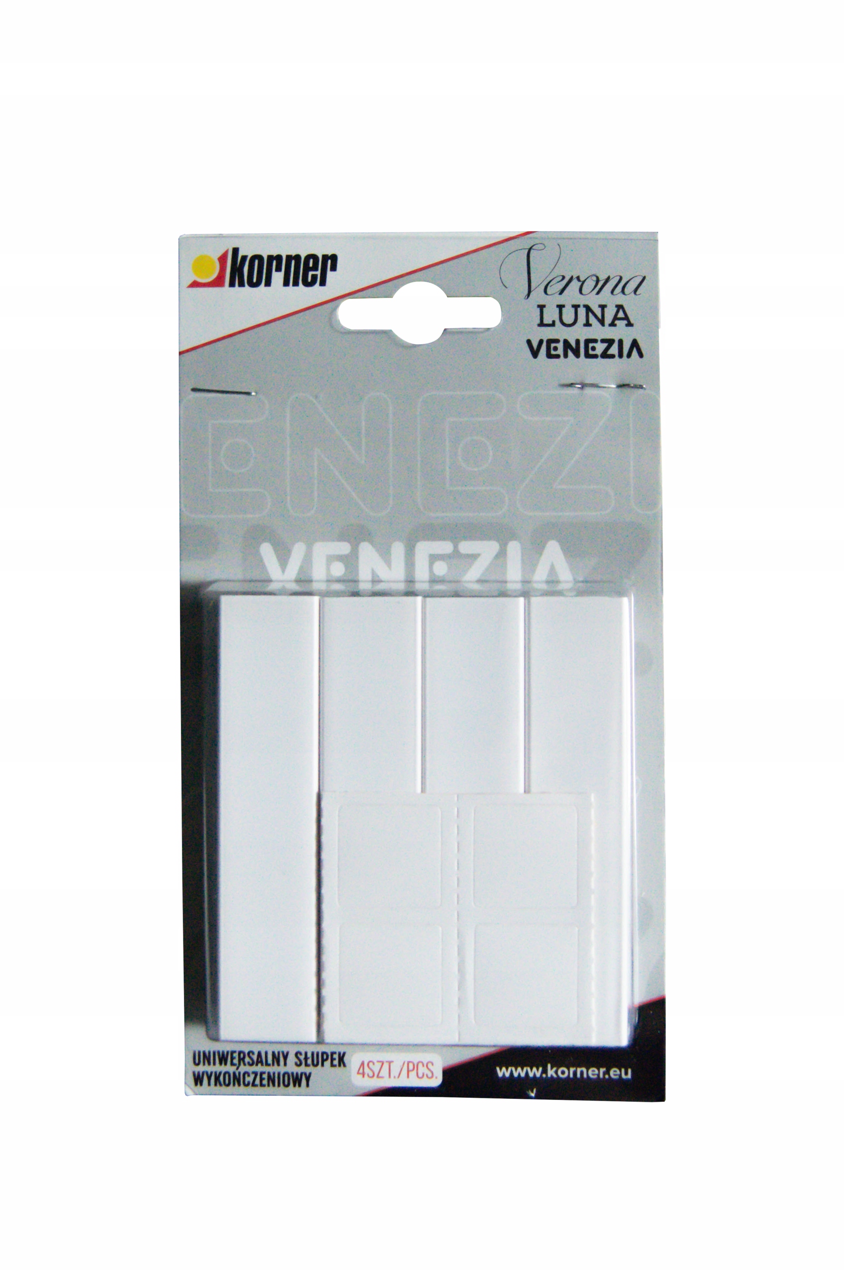 

Uniwersalny Narożnik Słupek 8,3 do listew Pvc 4szt