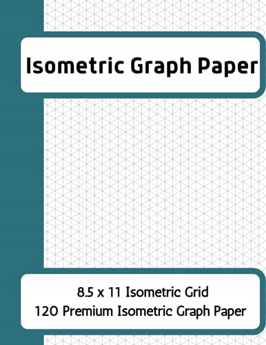 Soufi, Lizzy Isometric Graph Paper: Isometric Notebook, 120 Premium Pages,