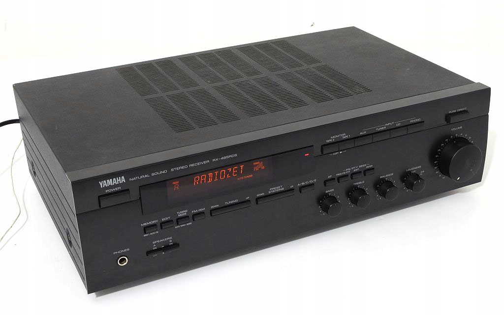 Amplituner Yamaha RX-485RDS 2.0 czarny • Opinie - Allegro