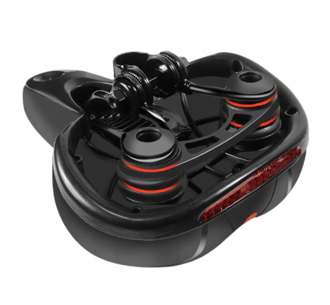 SIODEŁKO ROWEROWE NA SPRĘŻYNACH SIODŁO MIĘKKIE NA ROWER MIEJSKI + JARZEMKO Waga 660 g