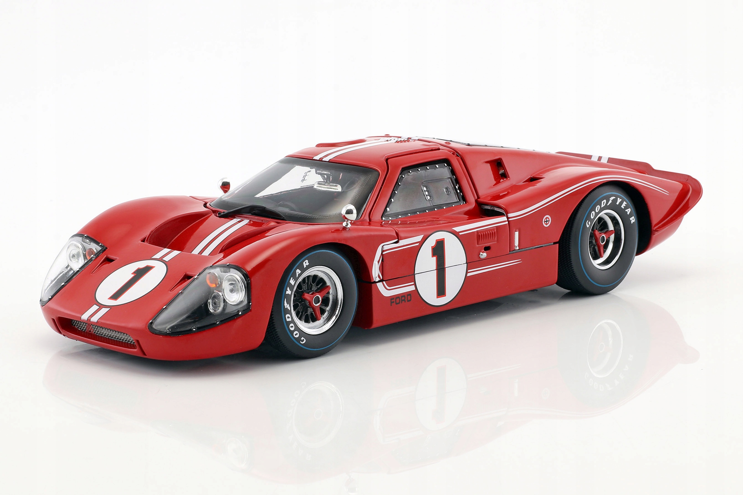 Ford GT40 Mk IV #1 24 hodin LeMans 1967 Gurney Foyt Shelby Collectibles 1:18