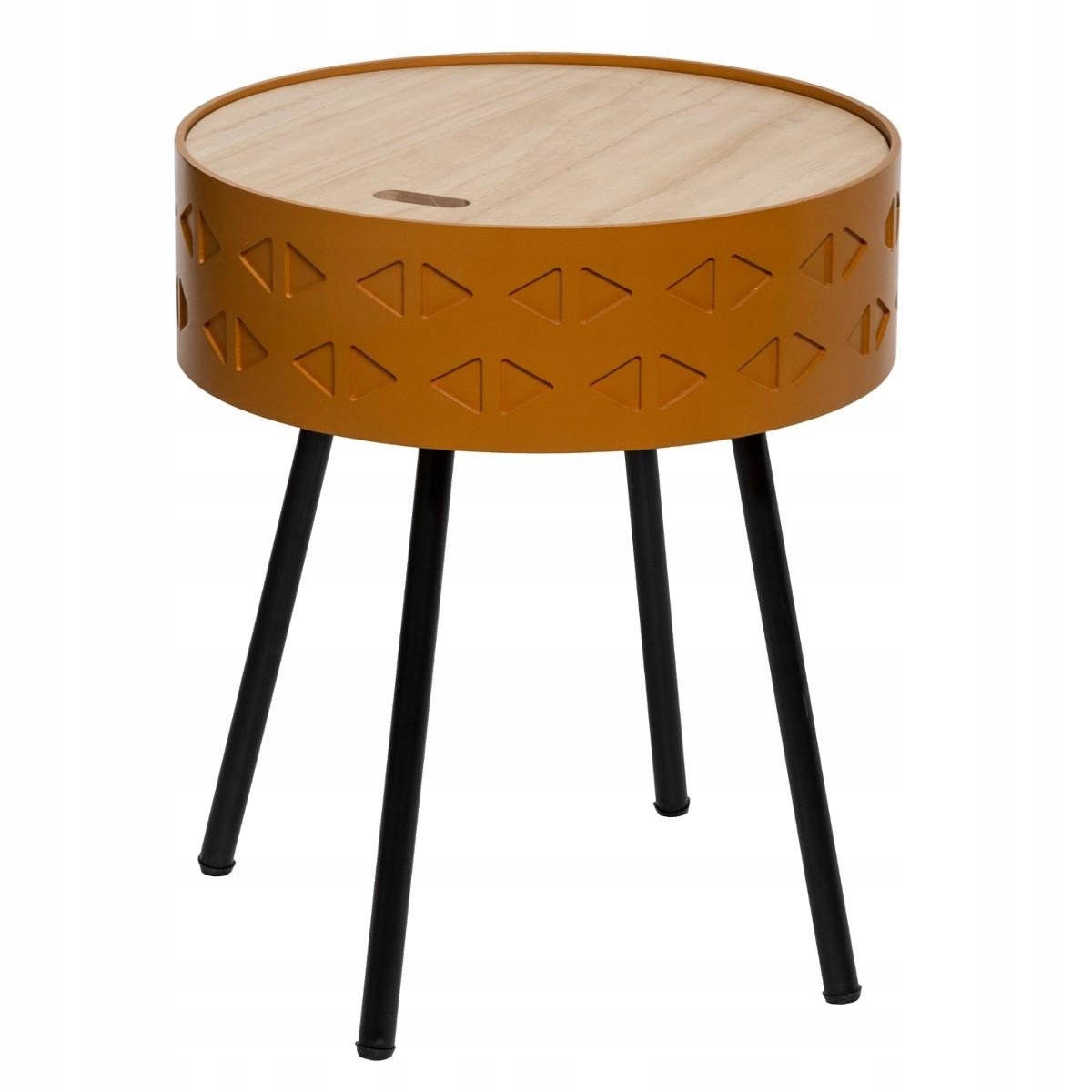 Kávový Stolek S Úložným Prostorem 2v1 Stůl V Boho Stylu