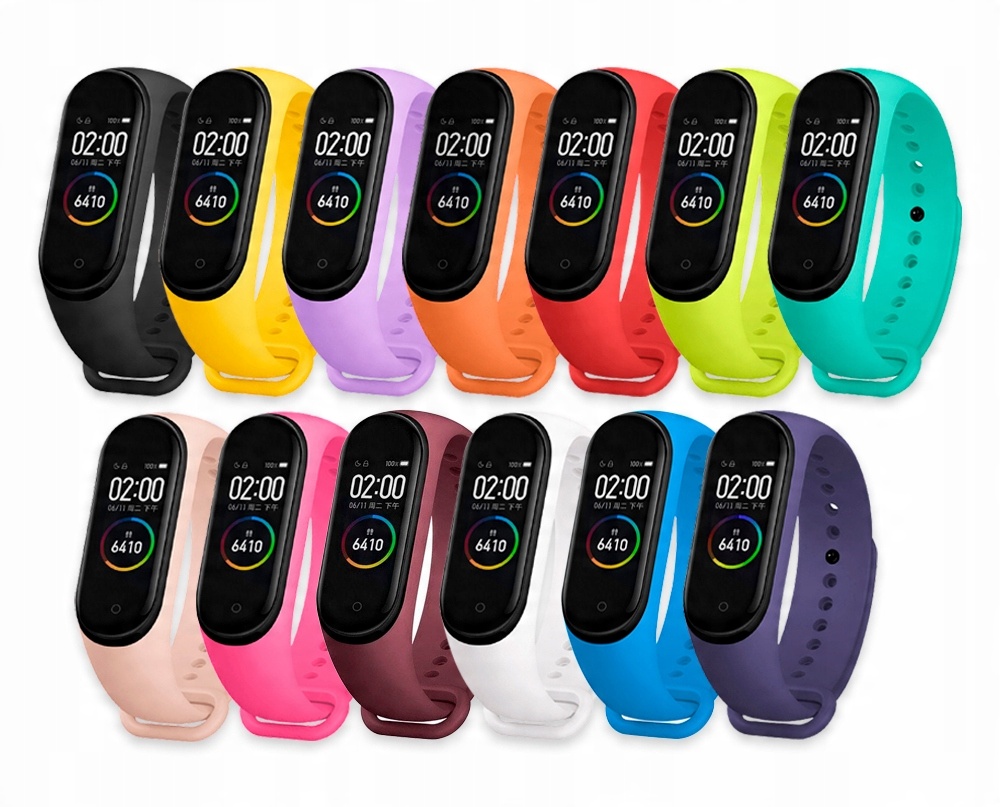 

Zestaw 13 Opasek Pasków Do Xiaomi MI Band 3 4