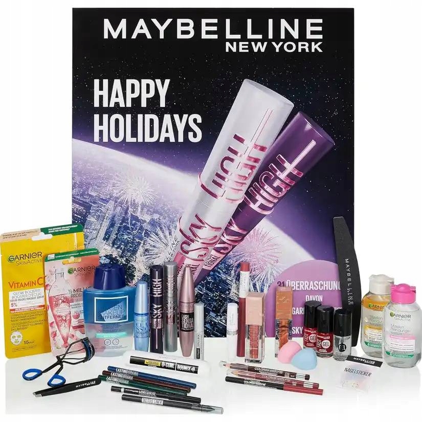 Maybelline Happy Adventní kalendář Kosmetika 31 dní 2025