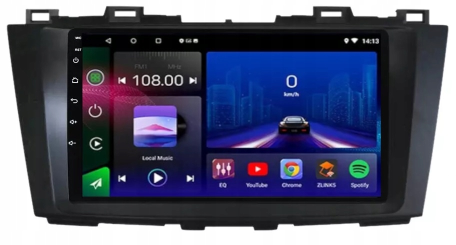 РАДІО GPS АНДРОЇД МАЗДА 5 2011-2015 16ГБ