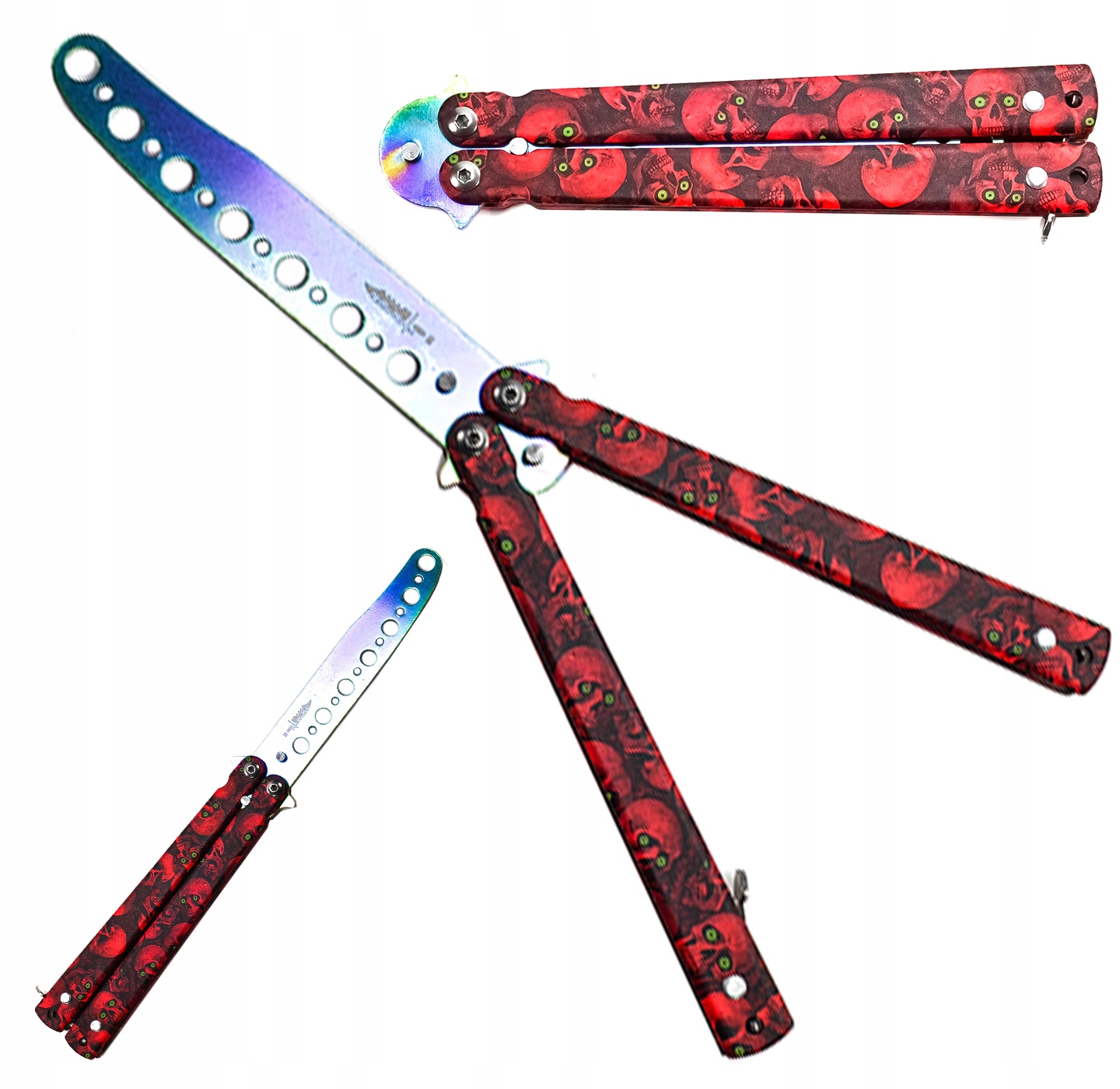 

_treningowy Nóż Motylkowy Tępy Csgo Motylek Skin_