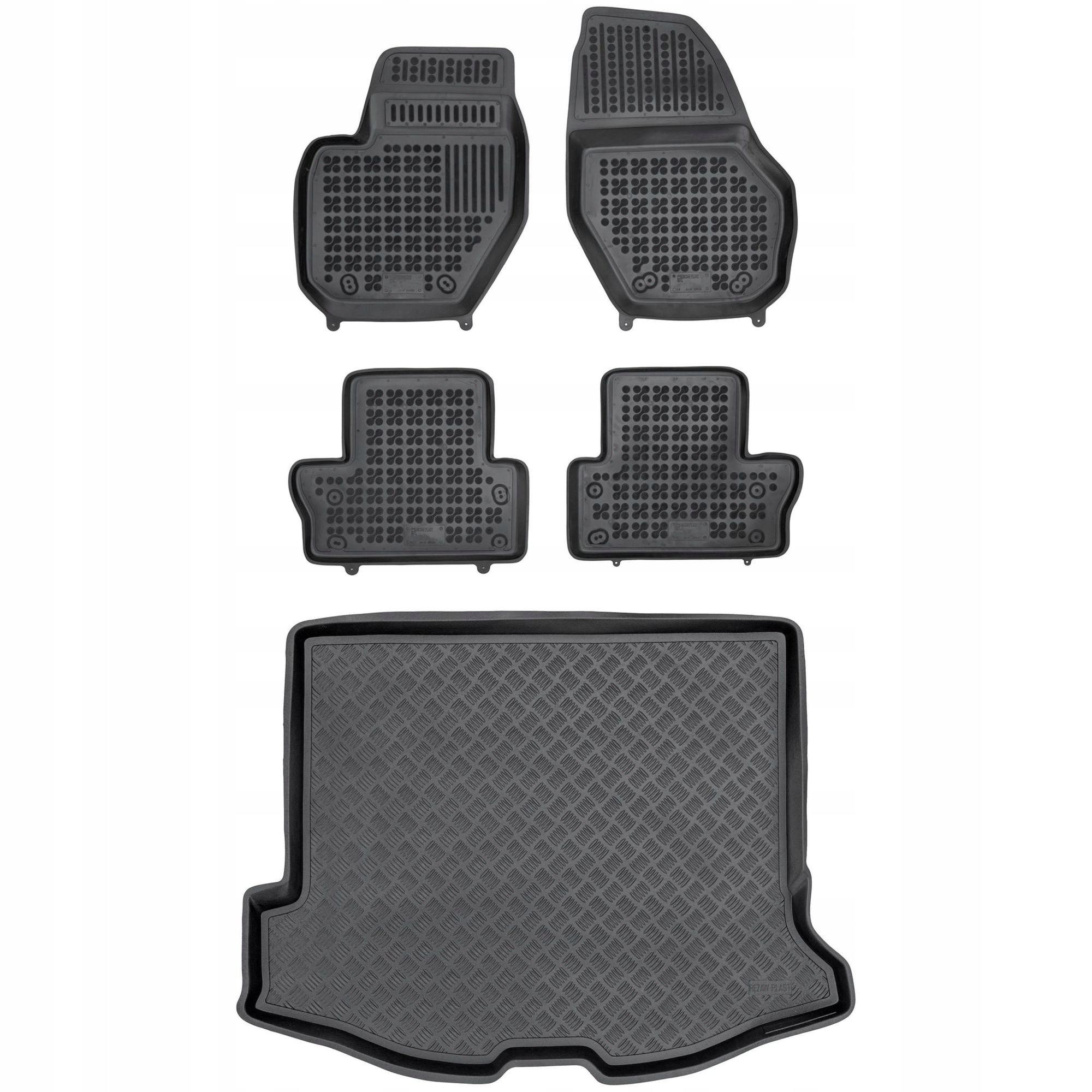 Sada koberčekov a protišmykovej podložky Volvo V60 I 2011-2018