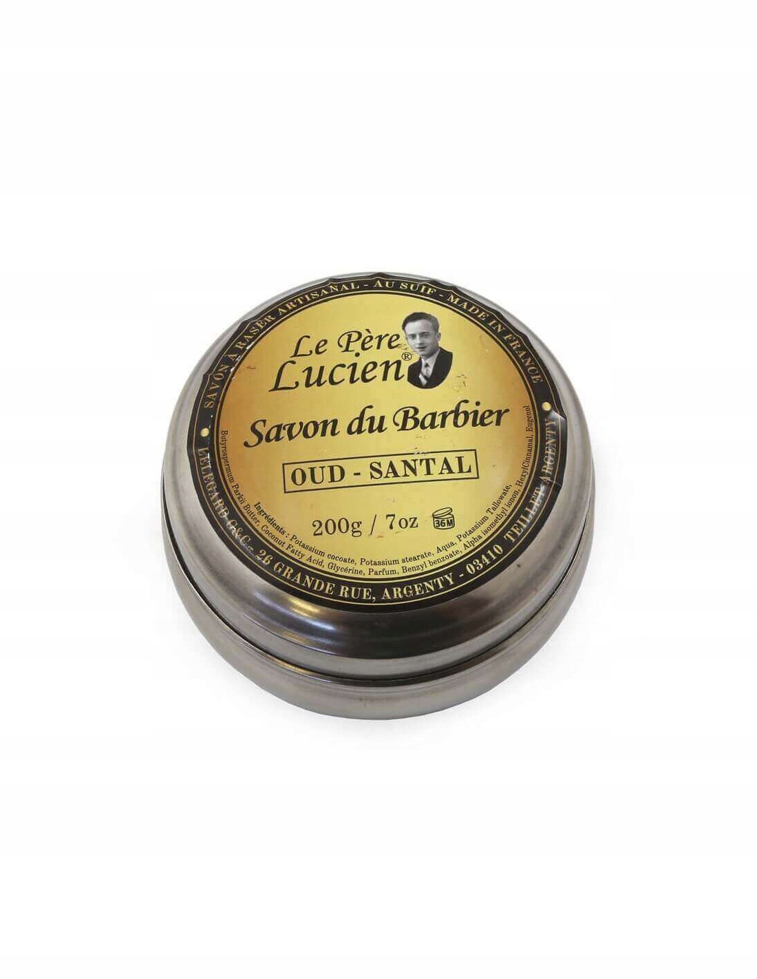 Le Pere Lucien Oud-Santal Mydło do golenia 200g