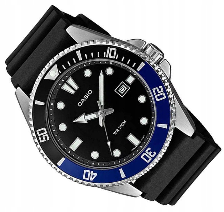 Pánské Ocelové Hodinky Casio Diver MDV-107-1A2VEF