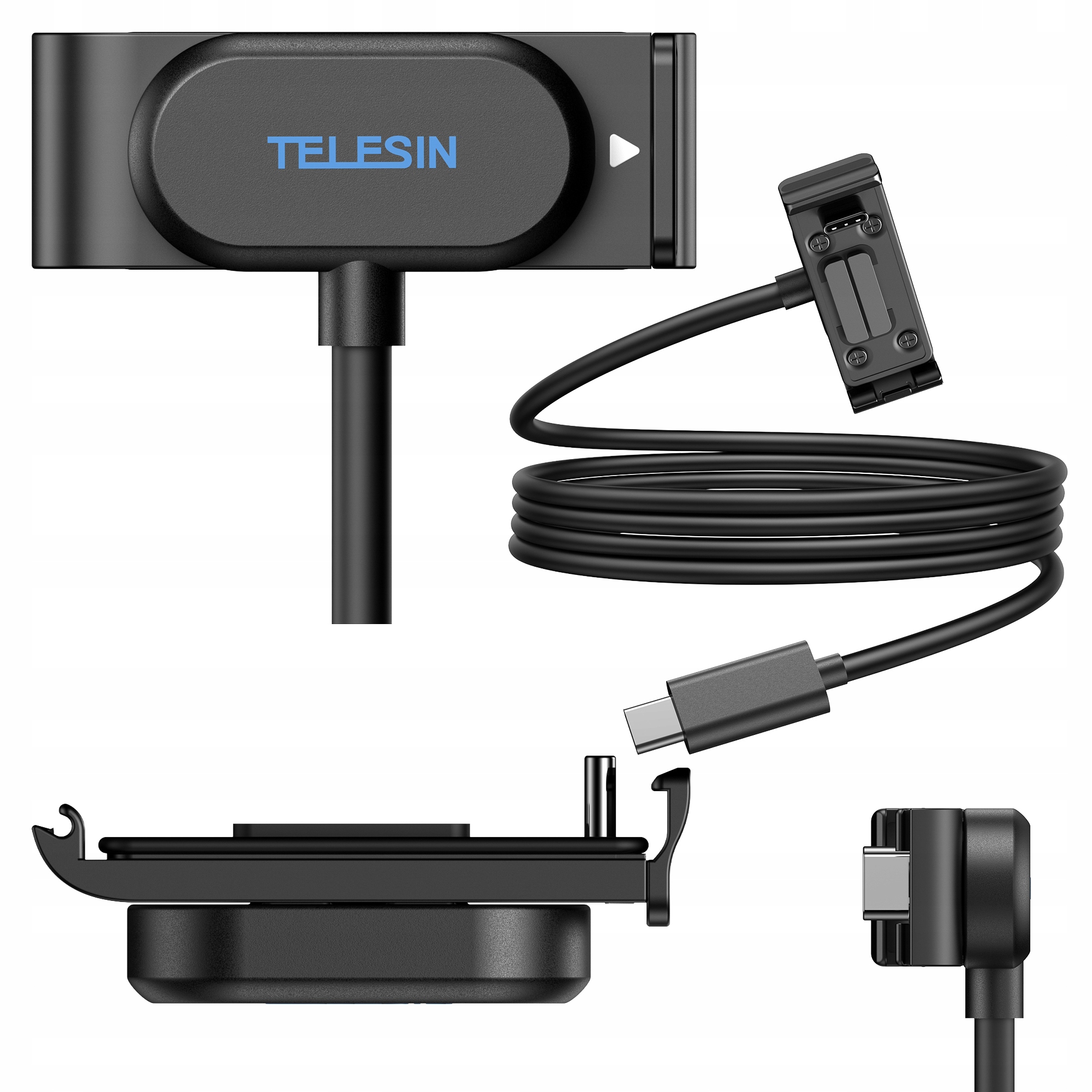 Pokrywa akumulatora Telesin S6-CLC-01-TGP z kablem magnetycznym GoPro Hero