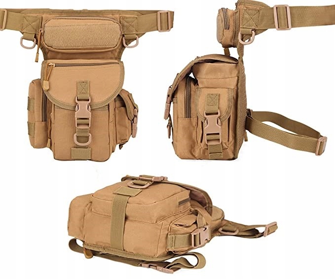 TORBA TAKTYCZNA NA UDO NOGE SASZETKA WOJSKOWA Marka Foresta