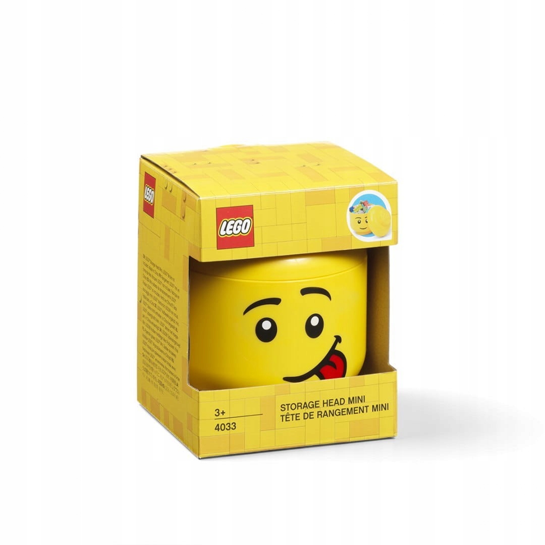 Lego Classic 40331726 Pojemnik mini głowa Lego Chłopiec Głuptasek