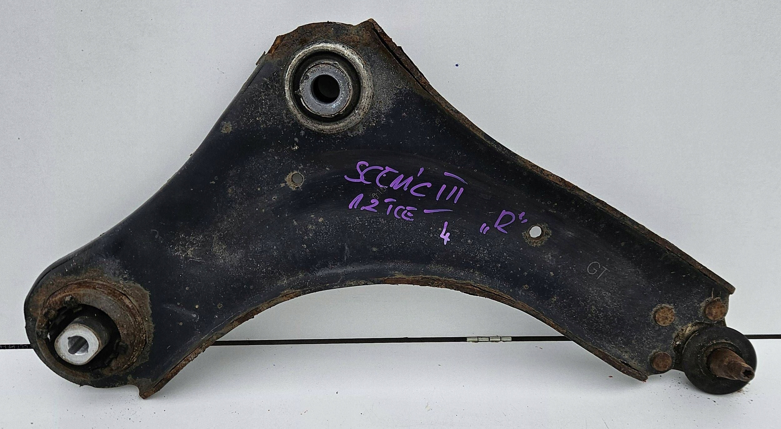 Renault Scenic III 3 09- 1.2 TCE arm front right front 545006560r