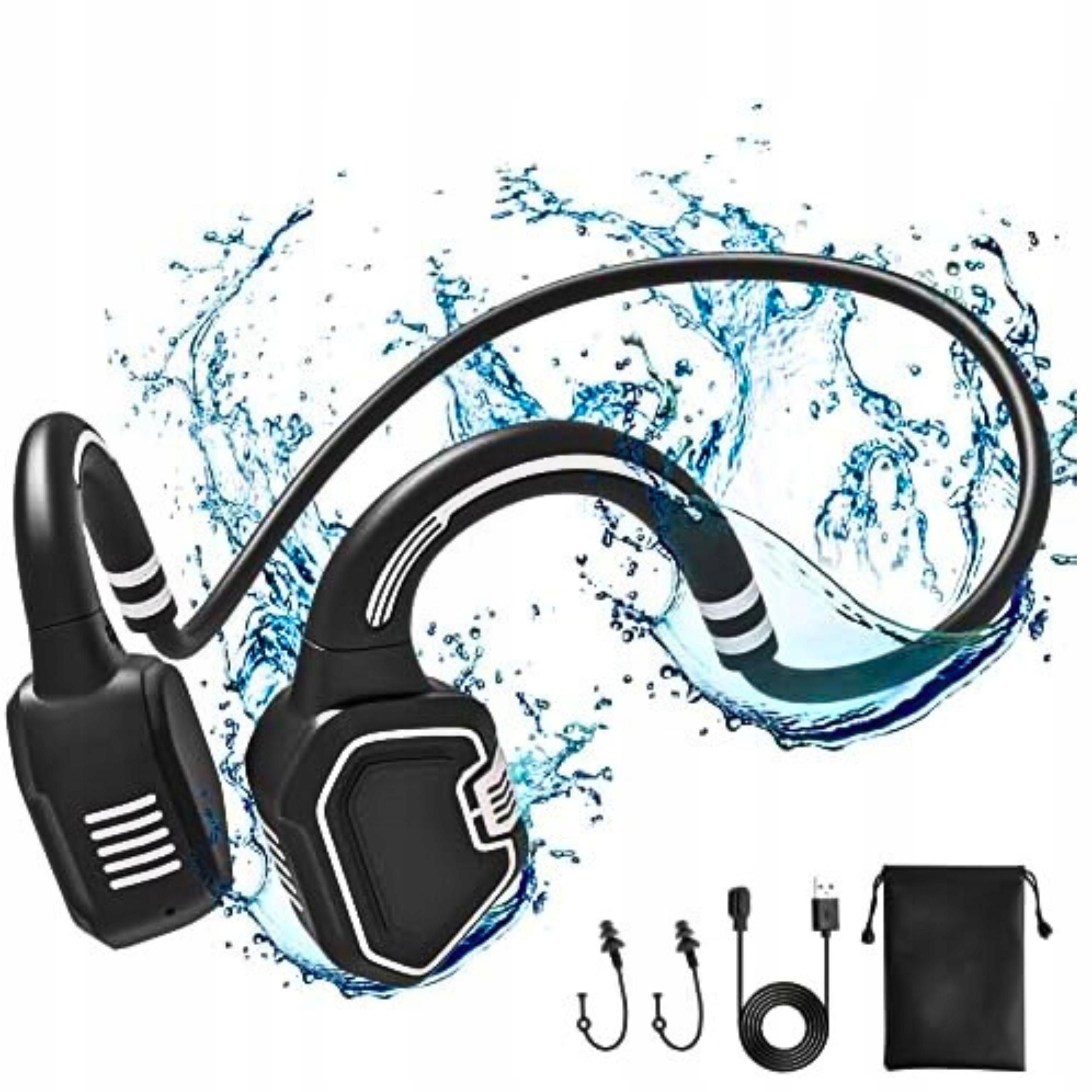 Słuchawki bezprzewodowe z przewodnictwem kostnym Elonix Openear Wave 32 Gb