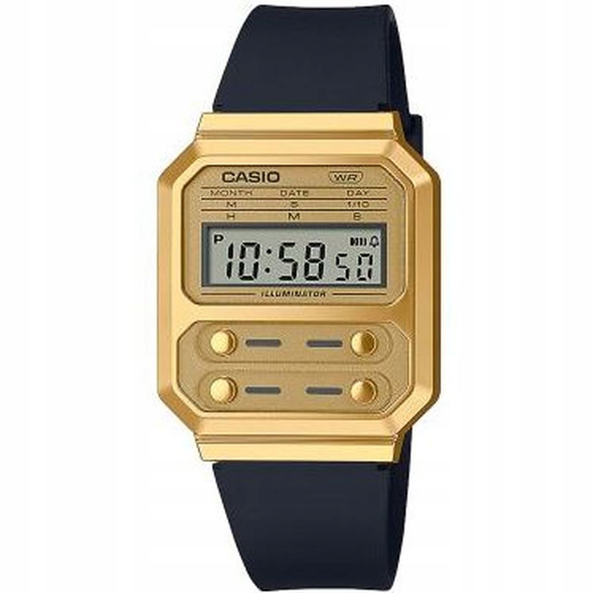 Hodinky Casio A100WEFG-9AEF Zlaté Vintage Retro
