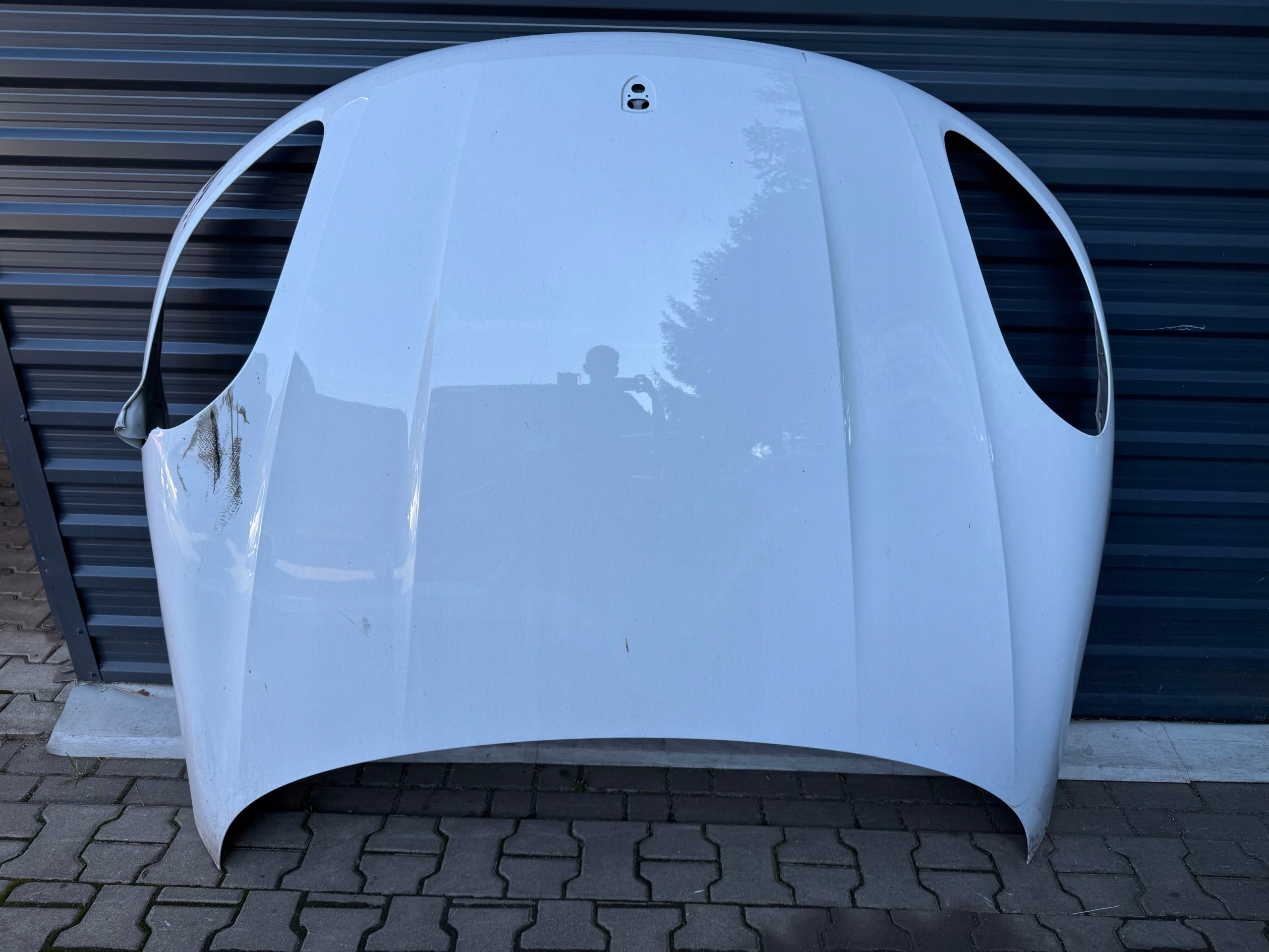 PORSCHE MACAN 95B bonnet LC9A BIALA original