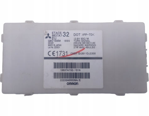 8637A732 - МОДУЛЬ ИММОБИЛАЙЗЕРА MITSUBISHI PAJERO SPORT II