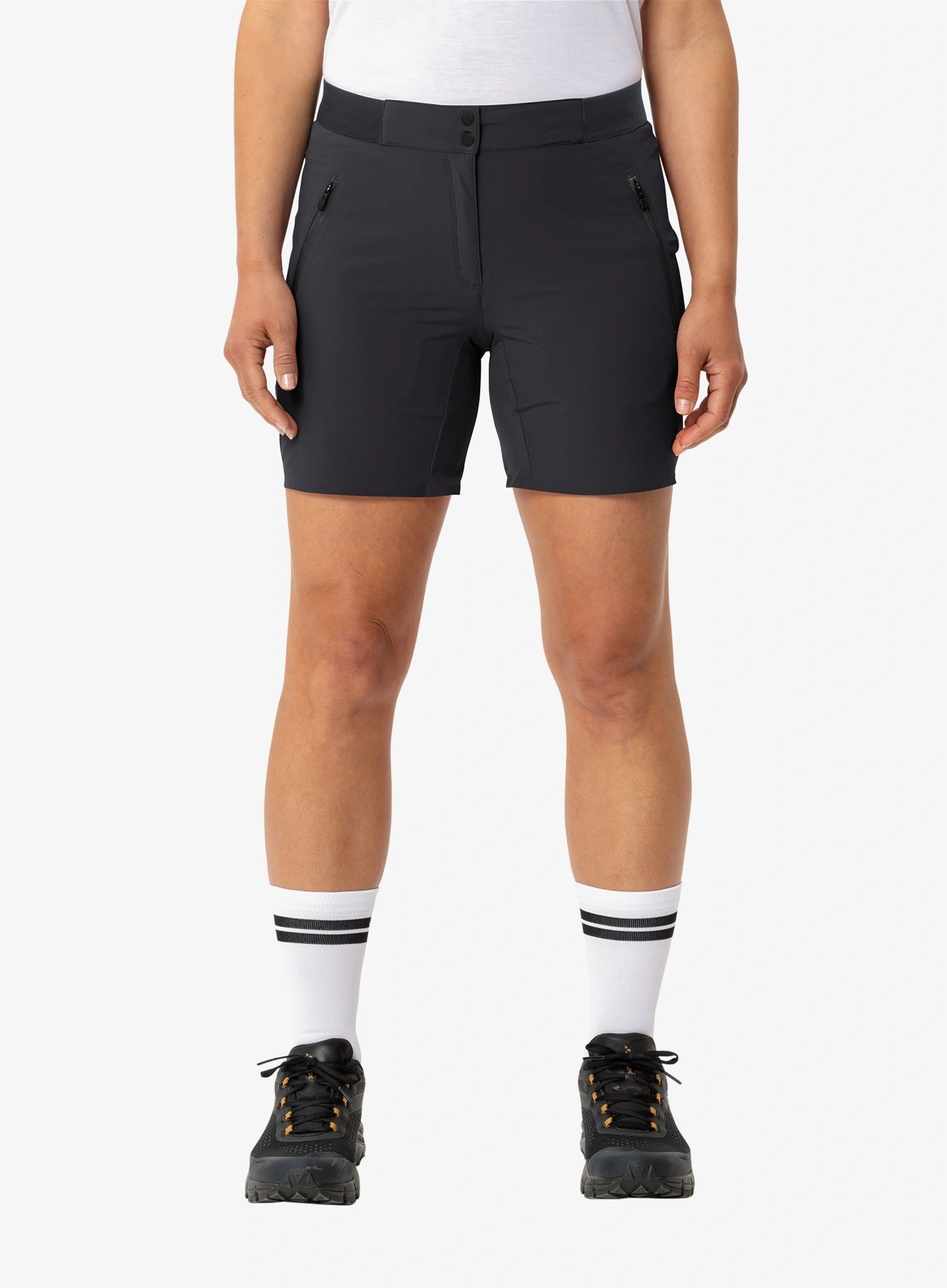 Kraťasy turistické kraťasy Vaude Scopi Lw Shorts II black/black 38 (s)