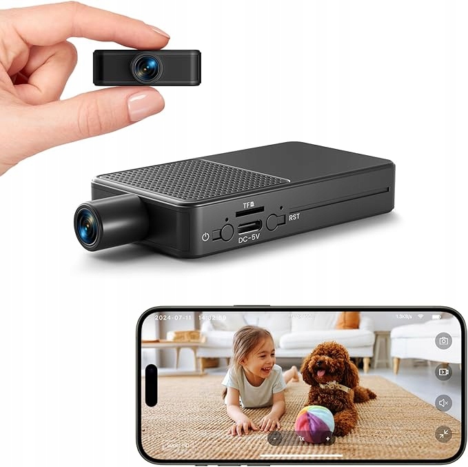 Miniaturní kamera pro vnitřní monitorování