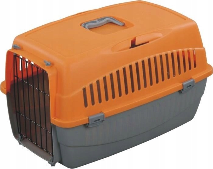 Levně Přepravka Doggy Happet M oranžová