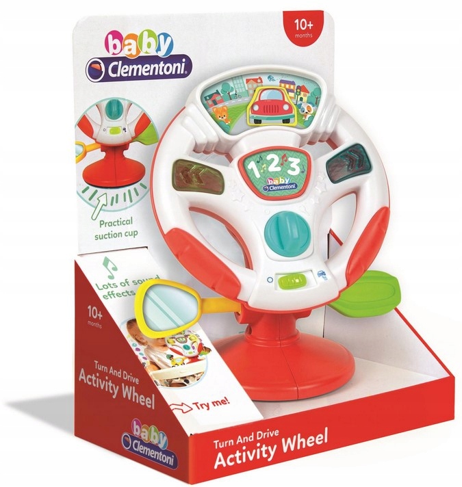 ELEKTRONICZNA KIEROWNICA INTERAKTYWNA CLEMENTONI Marka Clementoni