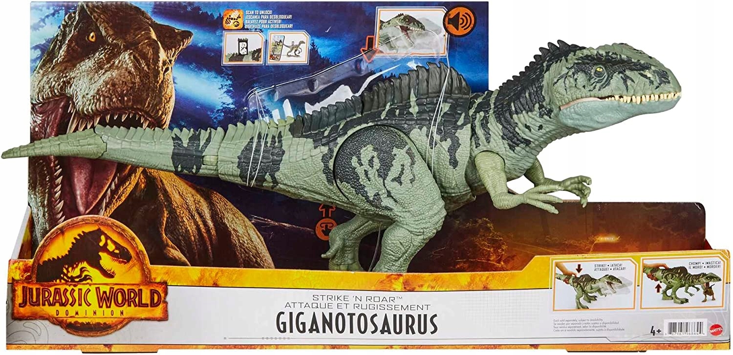 

Jurassic World Dinozaur Gigantozaur GYC94