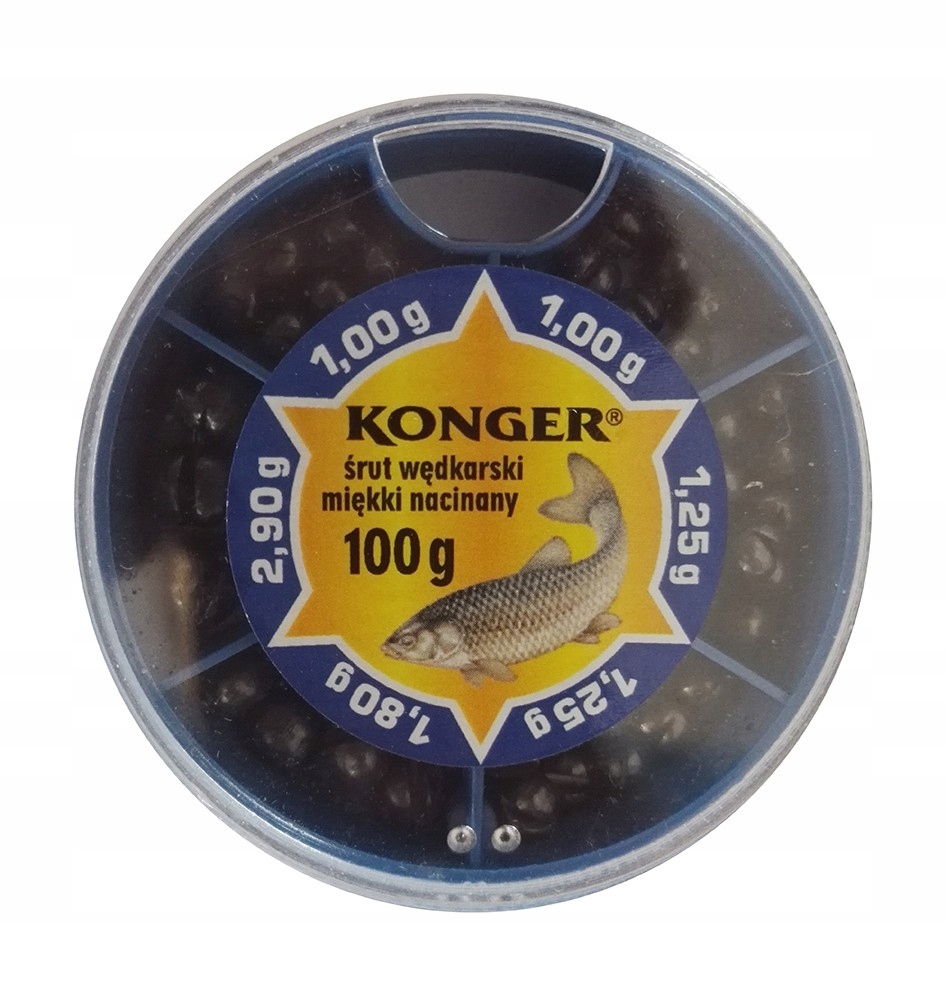 

Zestaw śrucin Konger 100g grube