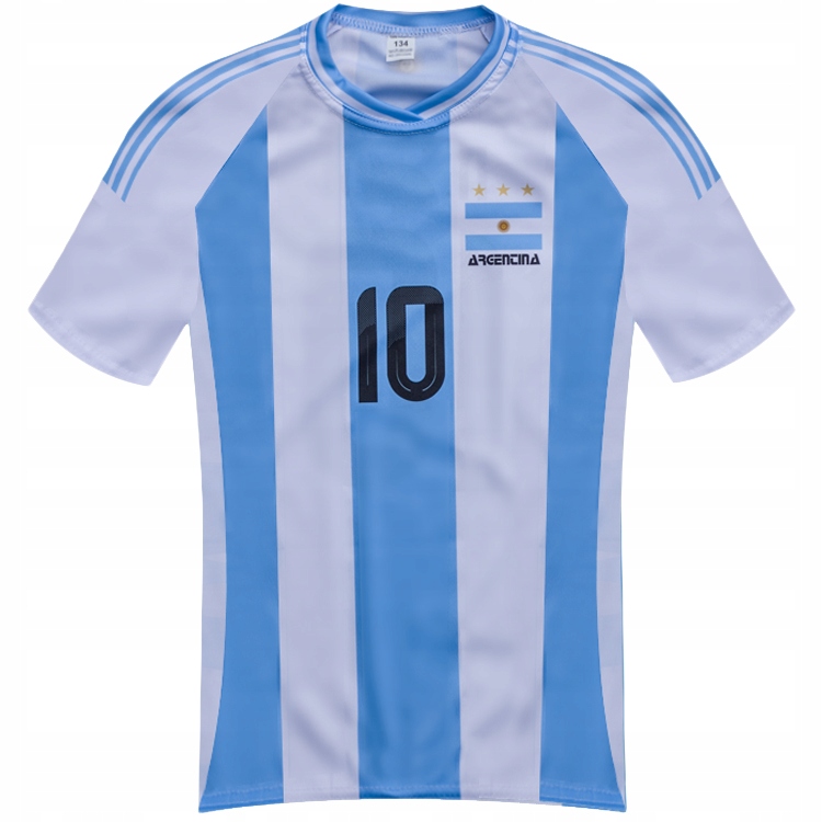 MESSI 10 NOWOŚĆ 2025 ARGENTYNA Strój Piłkarski i Getry koszulka spod. 146 Marka inna