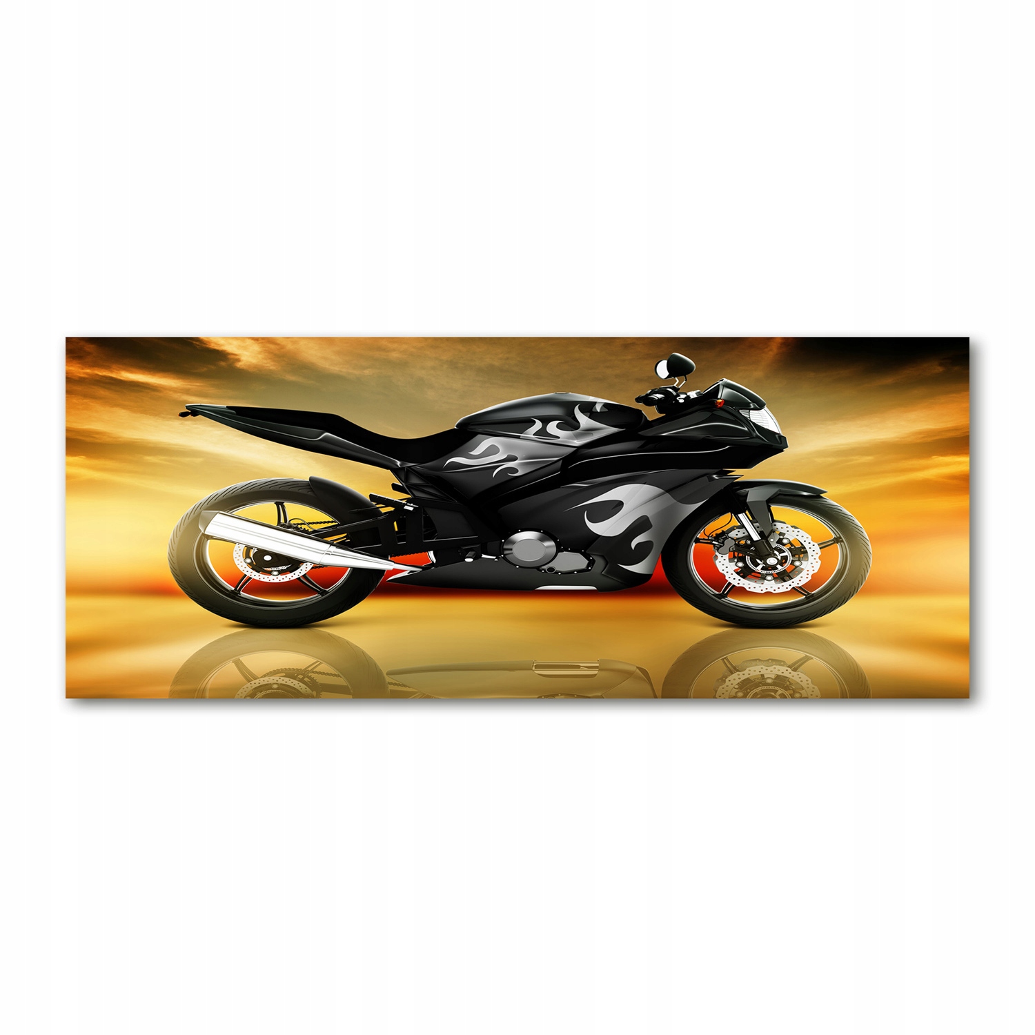 

Foto obraz na szkle akrylowym Motocykl 125x50 cm