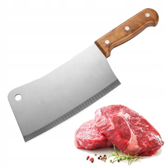 

Tasak Nóż Stalowy Do Cięcia Mięsa Kości 38cm NZ11