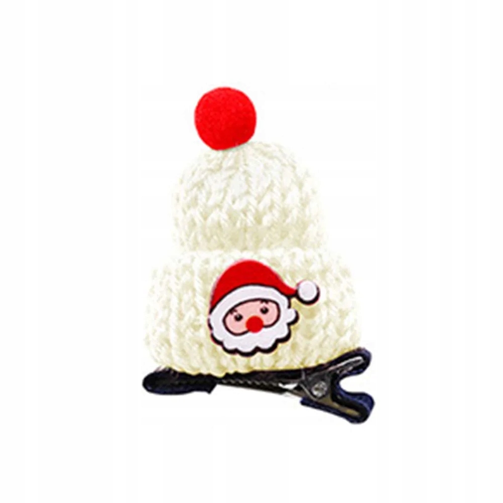 

Świąteczna spinka czapka dla psa Mumu Biały